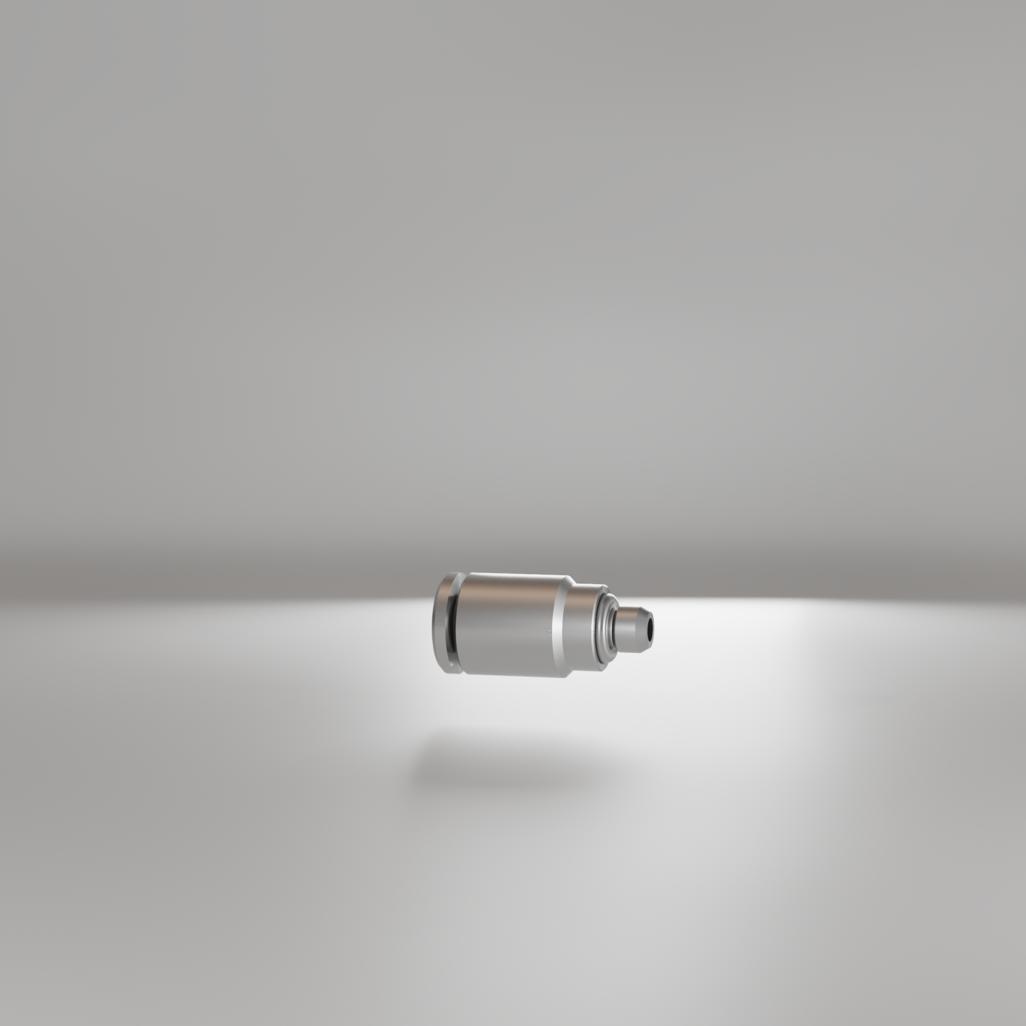 Tube connector, straight, thread g1=M3