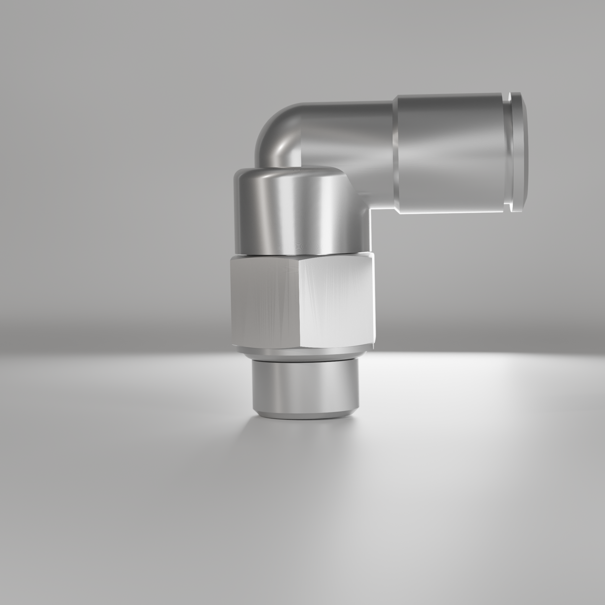 Tube connectors, right-angled type A M10x1: d1=6