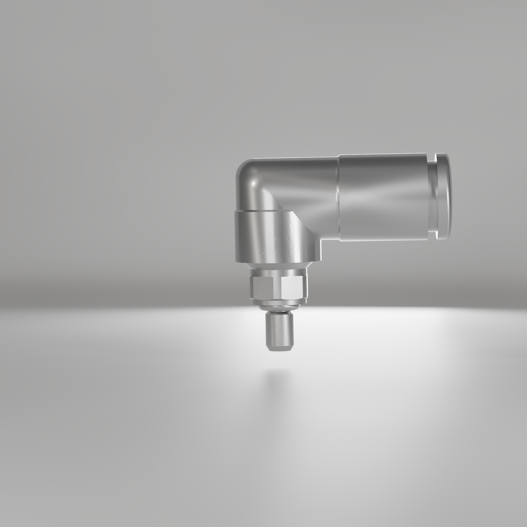 Tube connectors, right-angled type A M3: d1=4