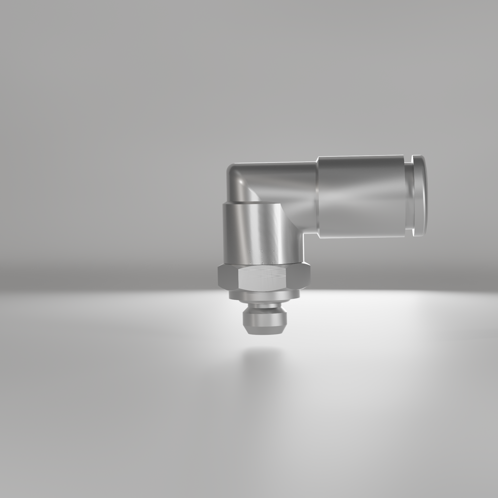 Tube connectors, right-angled type A M5: d1=4