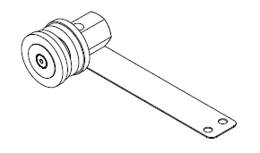 PU-Lubrication Roll, angled axis