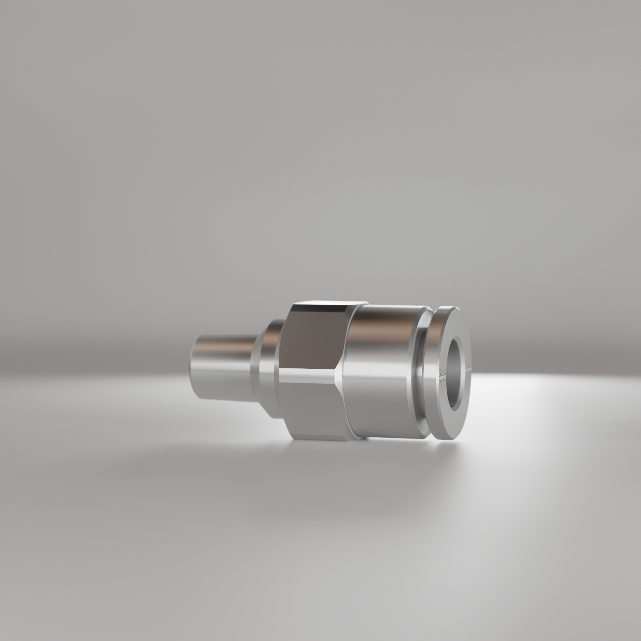 Tube connectors, straight type B M6: d1=6