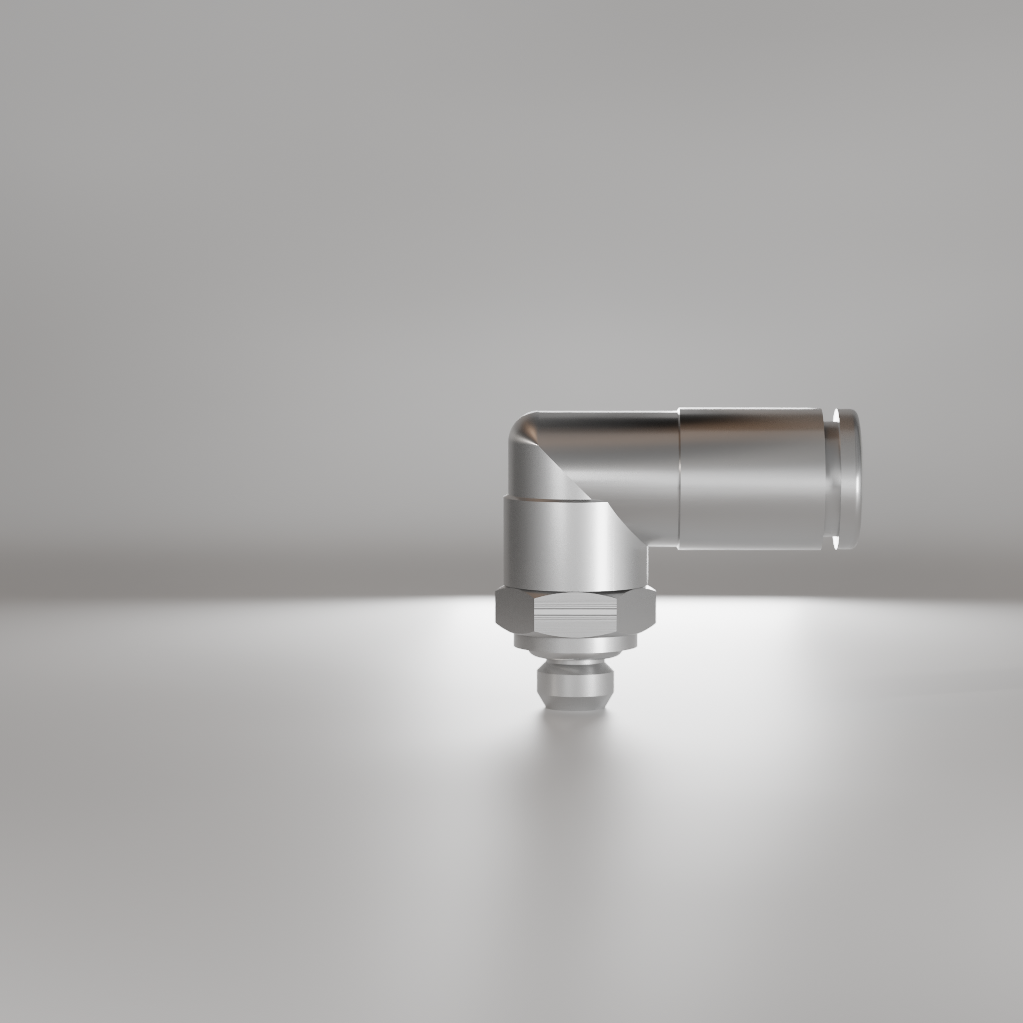 Tube connectors stainless steel type B M5: d1=4