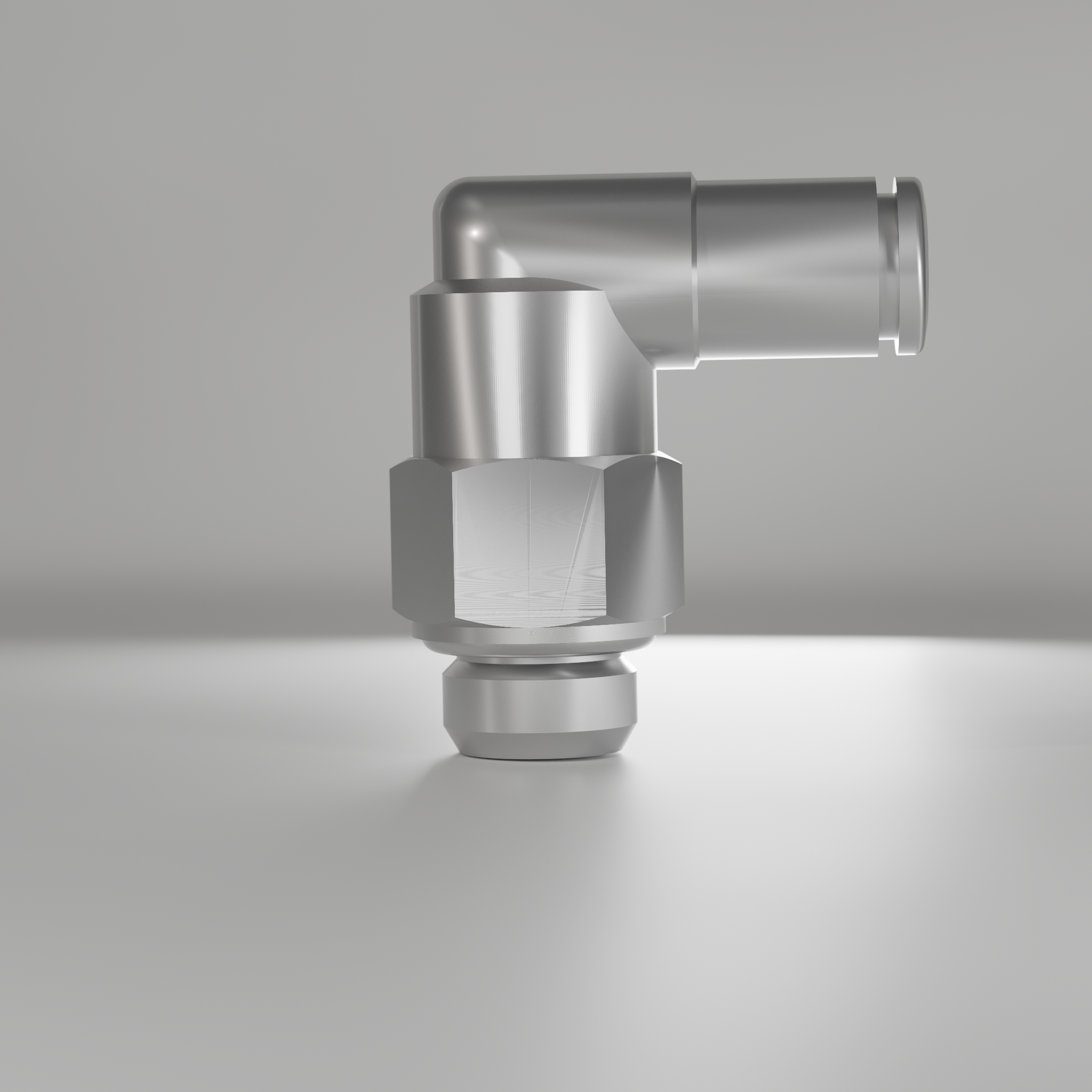 Tube connectors with non-return valve - 4mm
