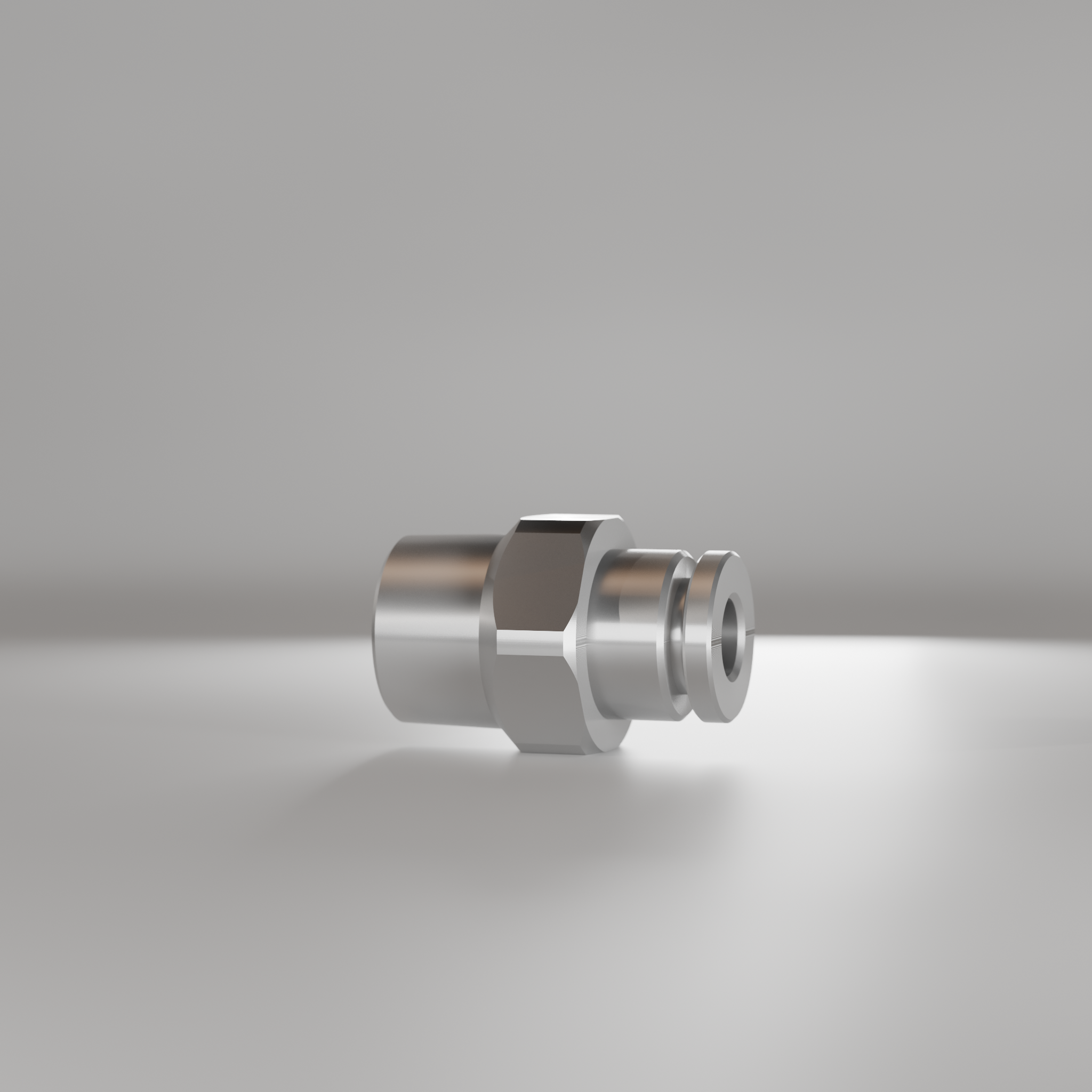 Tube connector, straight, thread R1/8