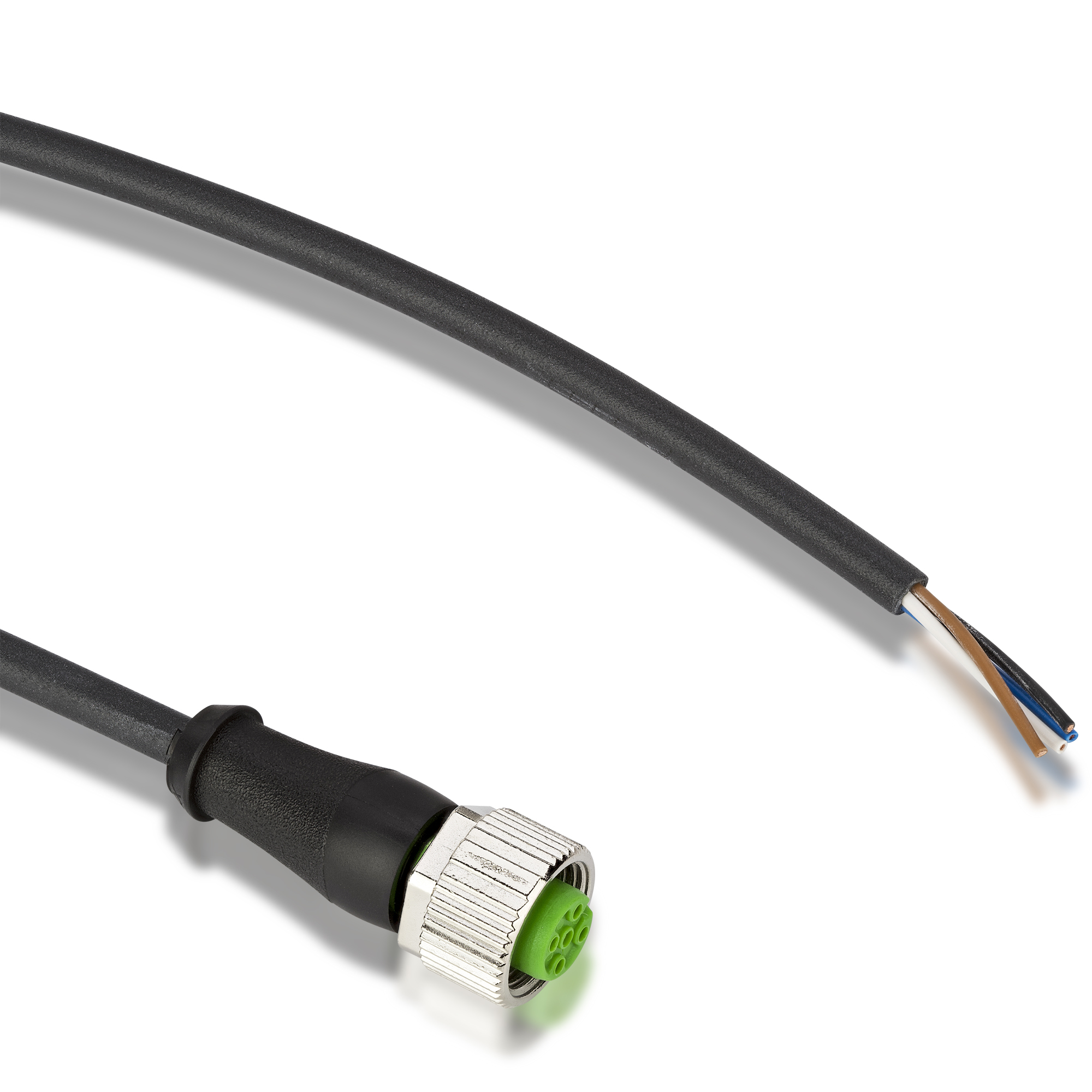 Cable M12x1; straight plug