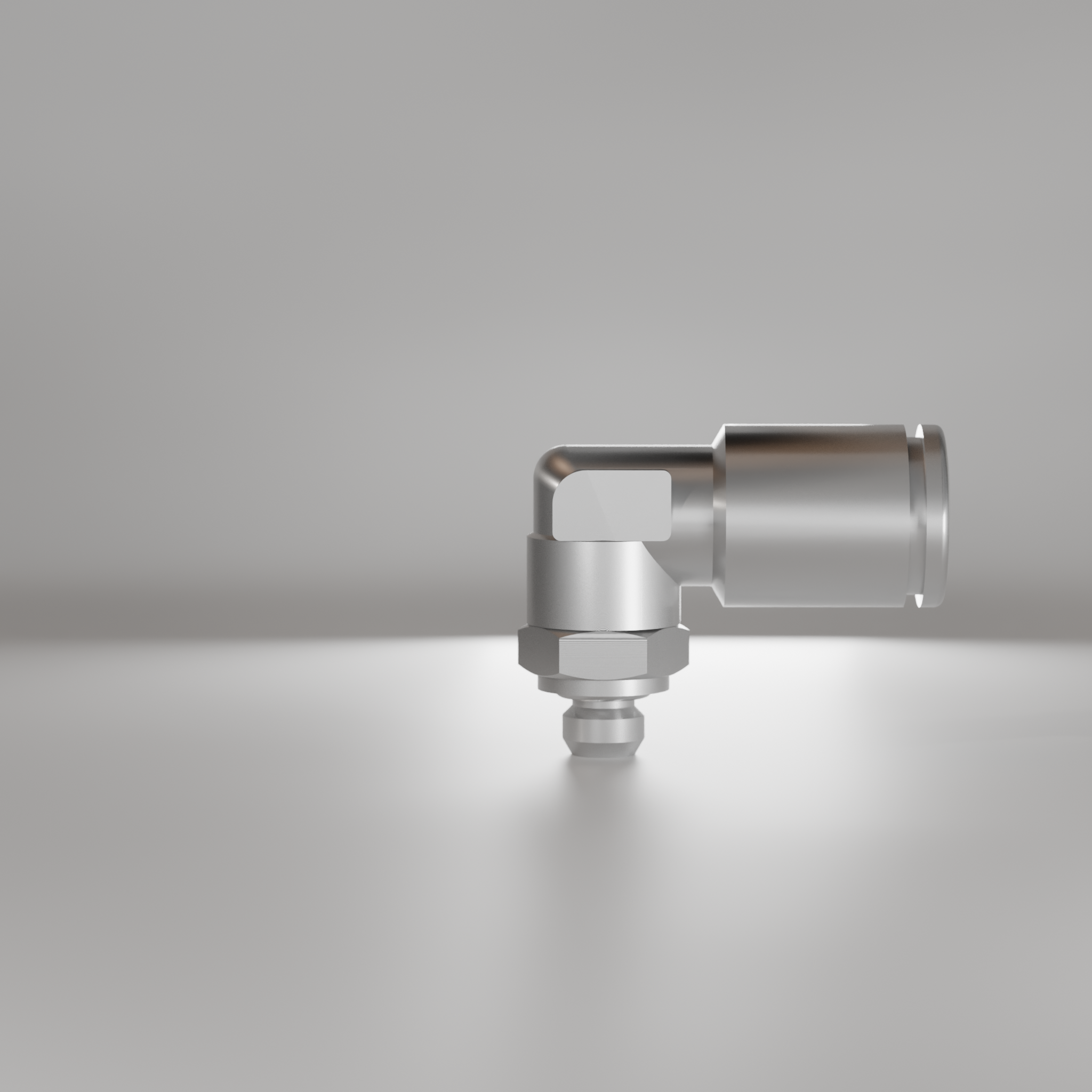 Tube connectors stainless steel type B M5: d1=6