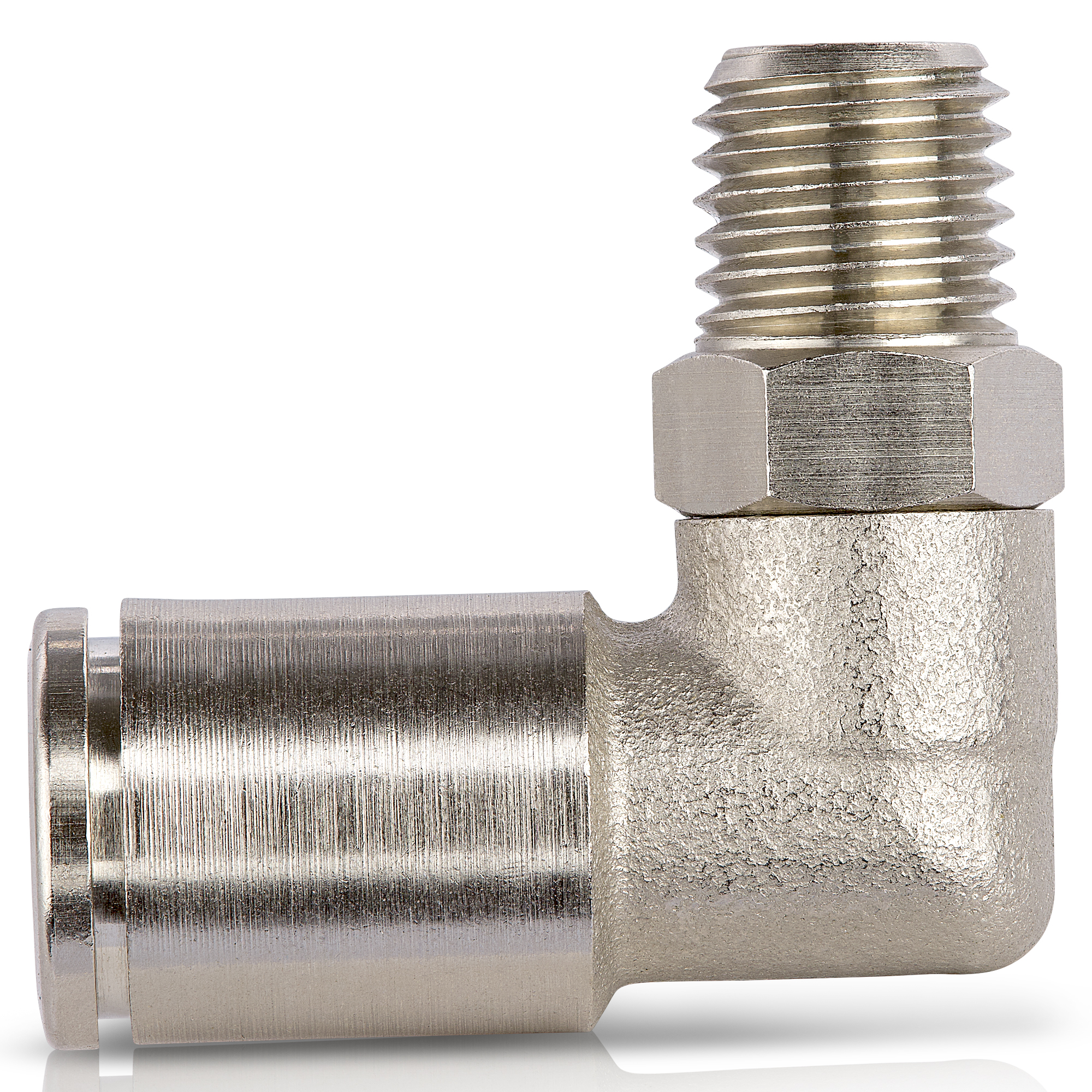 Tube connectors with non-return valve - 8mm