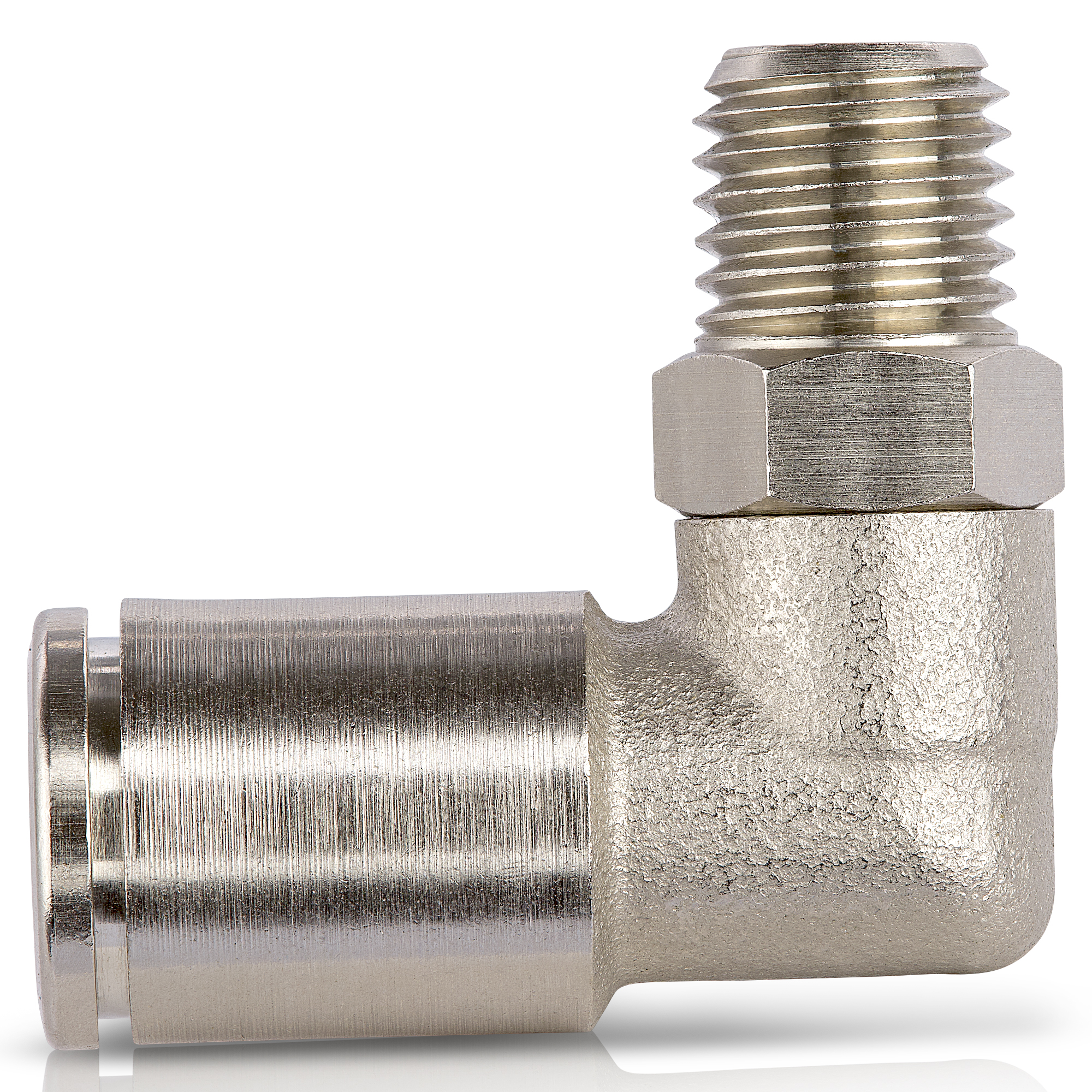 Tube connectors with non-return valve - 4mm